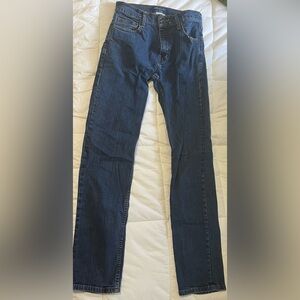 Mens Blue Arizona Flex Slim Straight Jeans Used Size 29x34